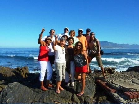 Our Group in South Africa african safari in south africa